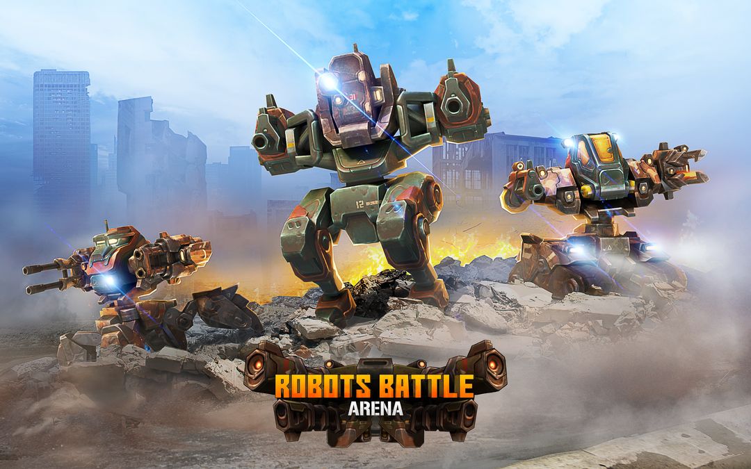 Robots Battle Arena: หุ่นต่อสู้และสงครามหุ่นเหล็ก ภาพหน้าจอเกม
