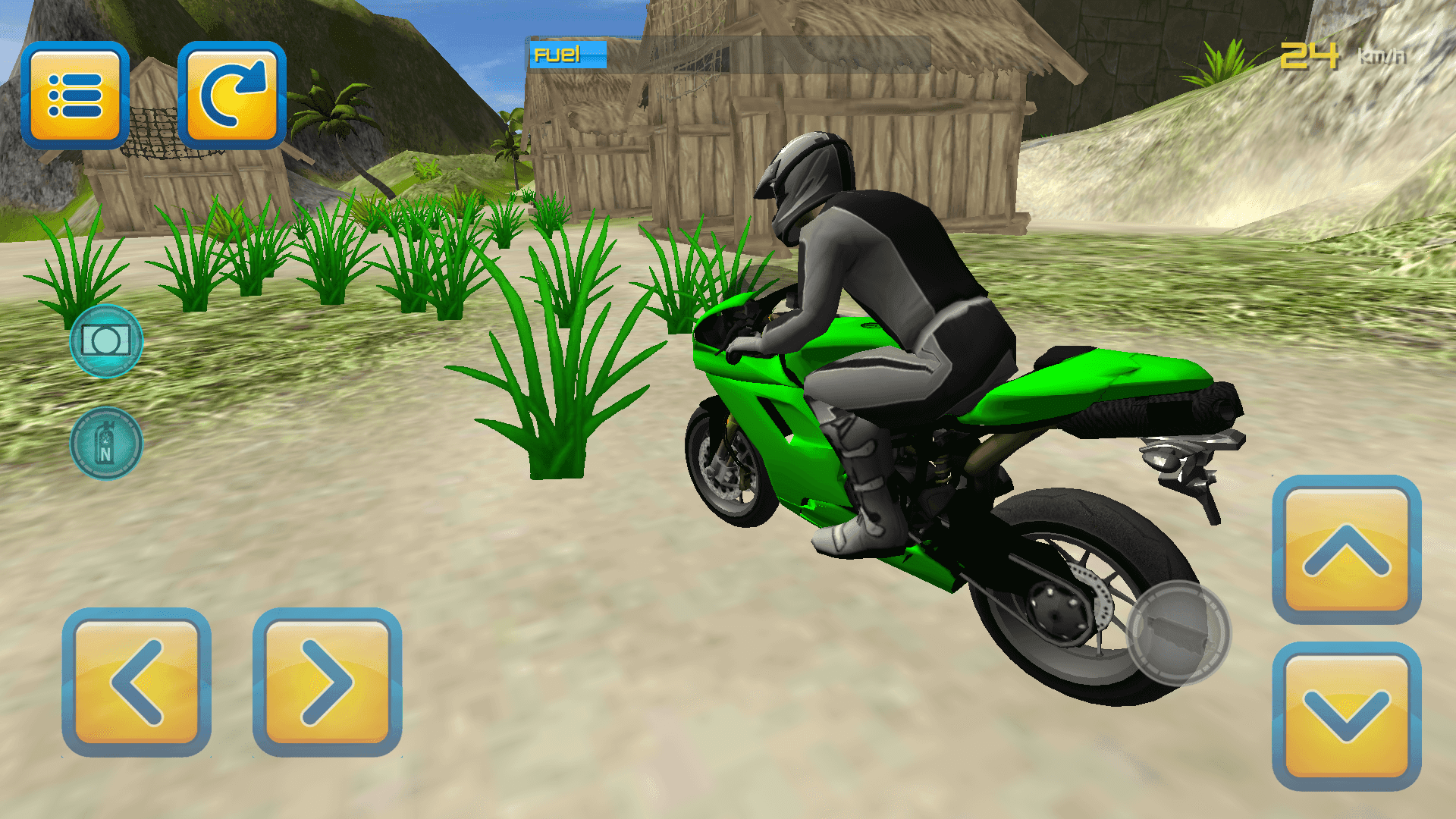 Screenshot 4 of Jungle Motorbike Jumping 3D 