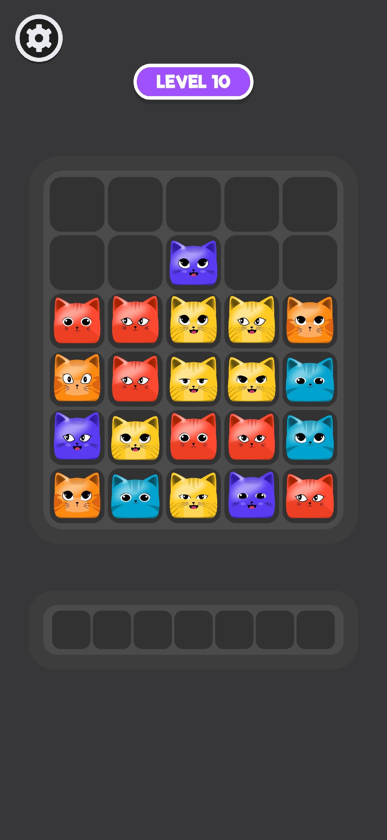 Meow Match - Cute Cat Puzzle Game Screenshot