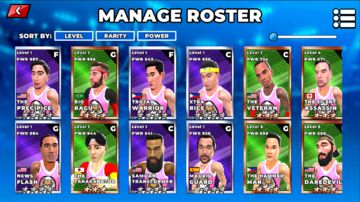Basketball Slam MyTEAM Game Screenshot