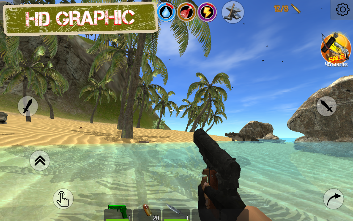 The Last Survivor Craft Island Game Screenshot