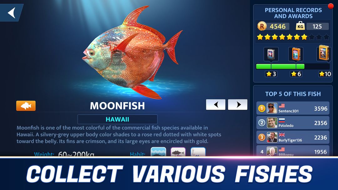 Screenshot of Fishing Elite