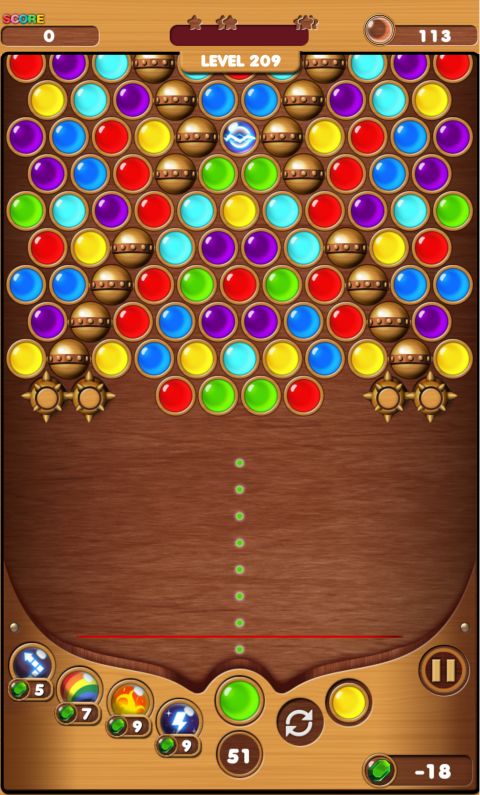 Ace of Bubble Shoot screenshot game