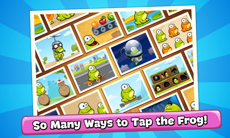 Tap the Frog HD Game Screenshot