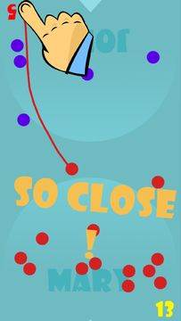 Tap & Drag: Two player game Game Screenshot