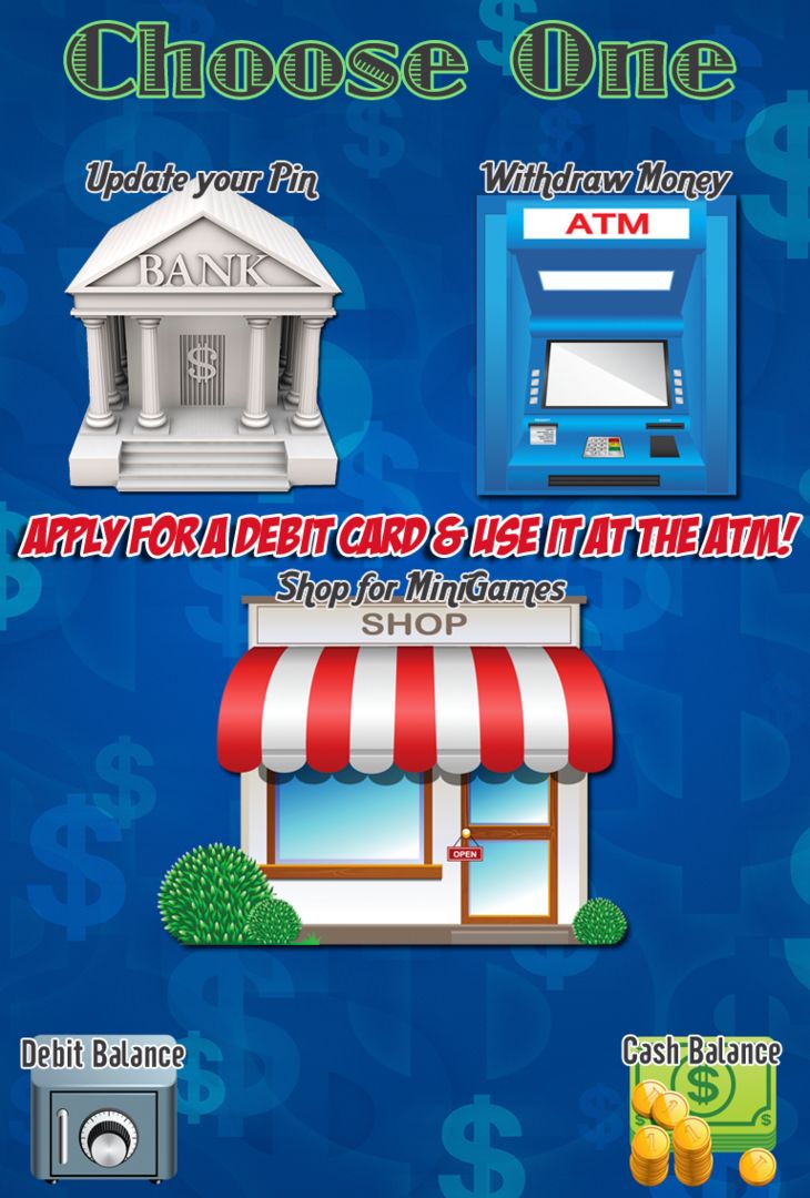 Cash Register & ATM Simulator - Credit Card Games screenshot game