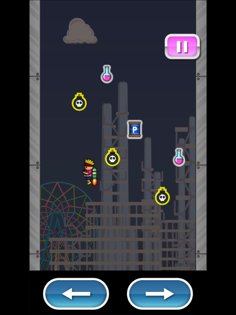 Screenshot of トニーくんのロケットジャンプ