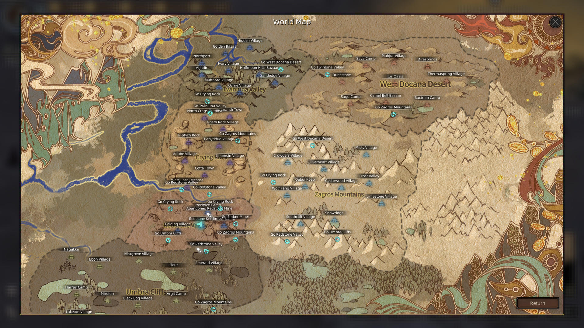 Sands of Salzaar Game Screenshot