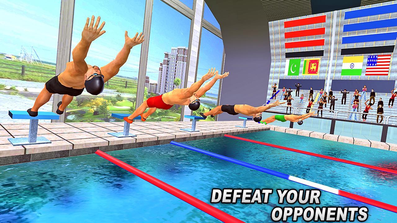 Real Swimming Pool Game 2018 Game Screenshot