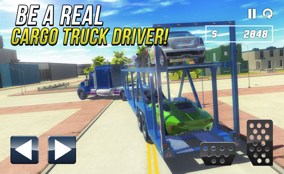 Car Cargo Transport Driver 3D screenshot game