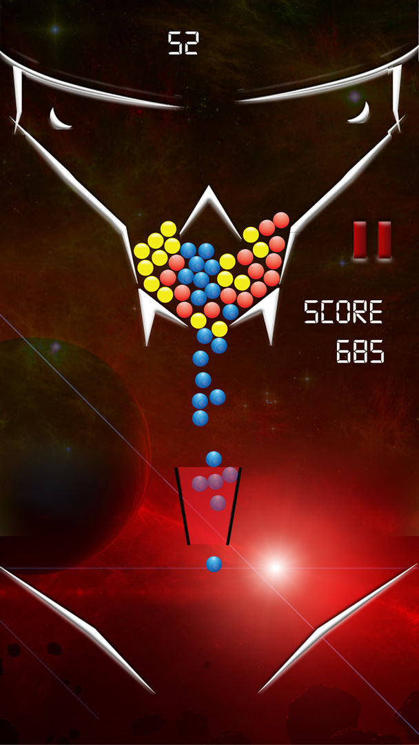 Screenshot of 100 Ballz Galaxy