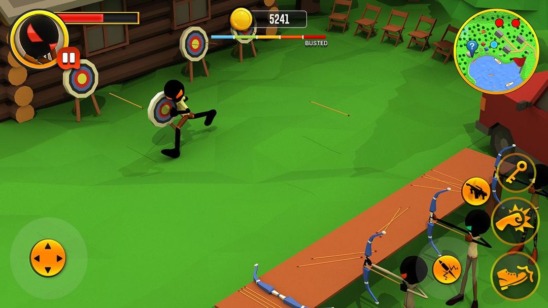 Camper Grand Escape Story 3D 게임 스크린 샷