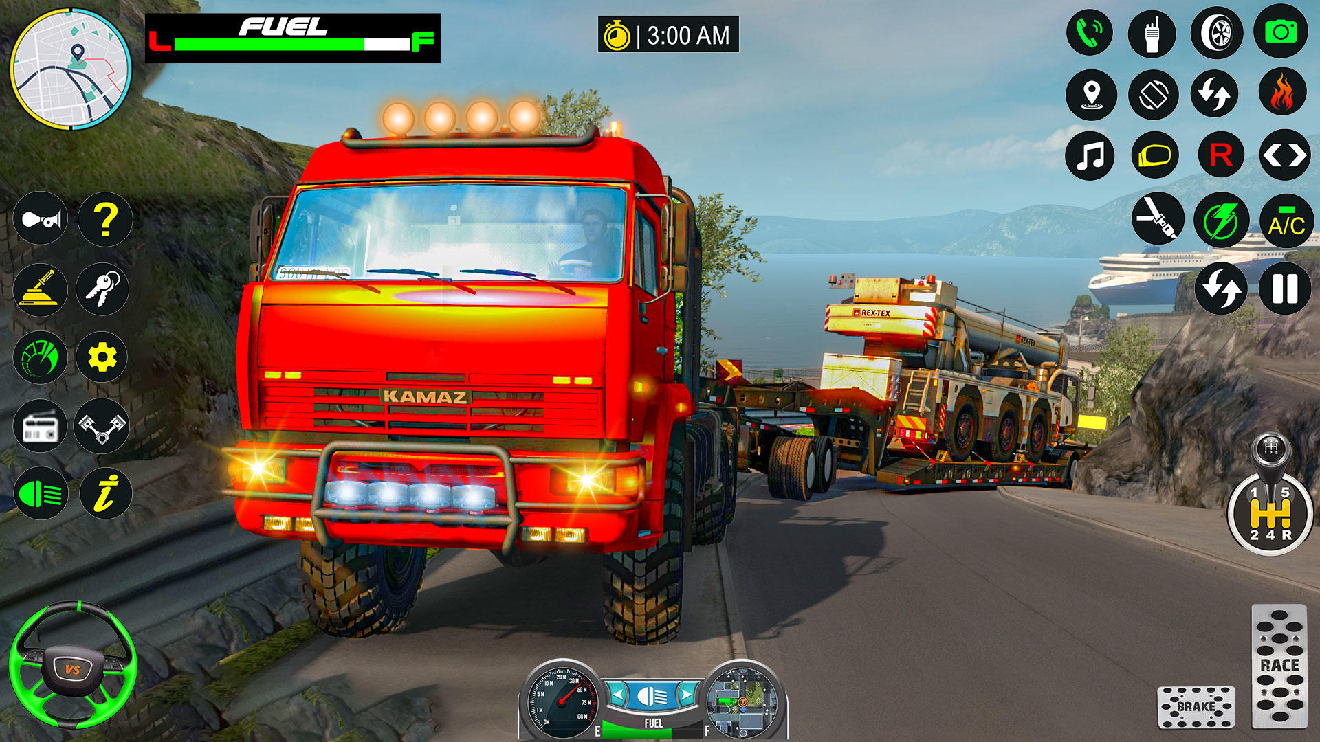 Скриншот игры Mud Truck Simulator Game 2024