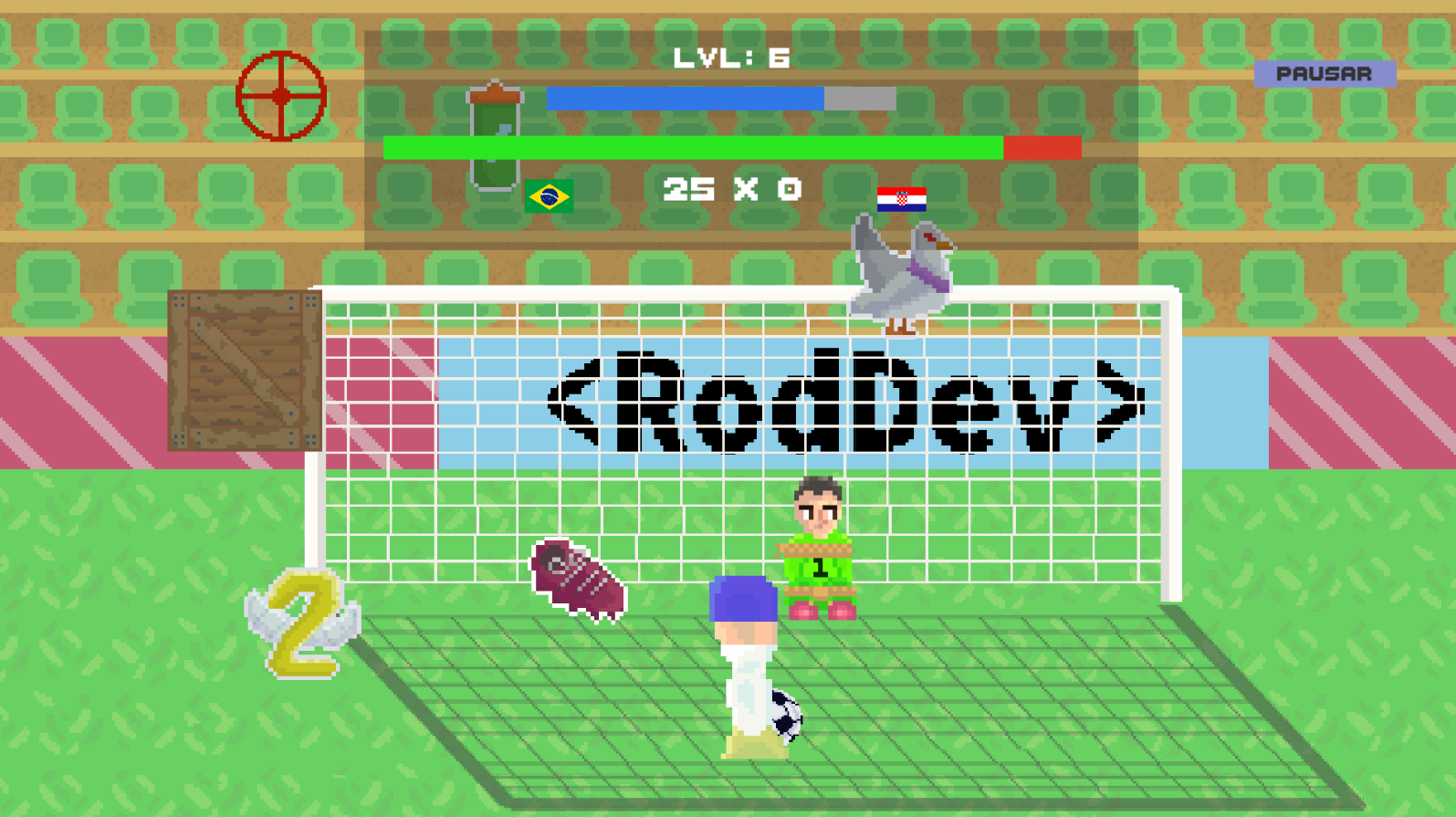 Screenshot of Pesadelo da Croácia: 4 minutos