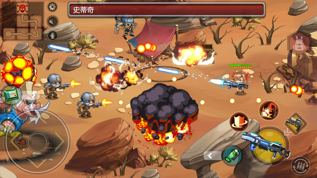 雇佣军团-边境行动 screenshot game