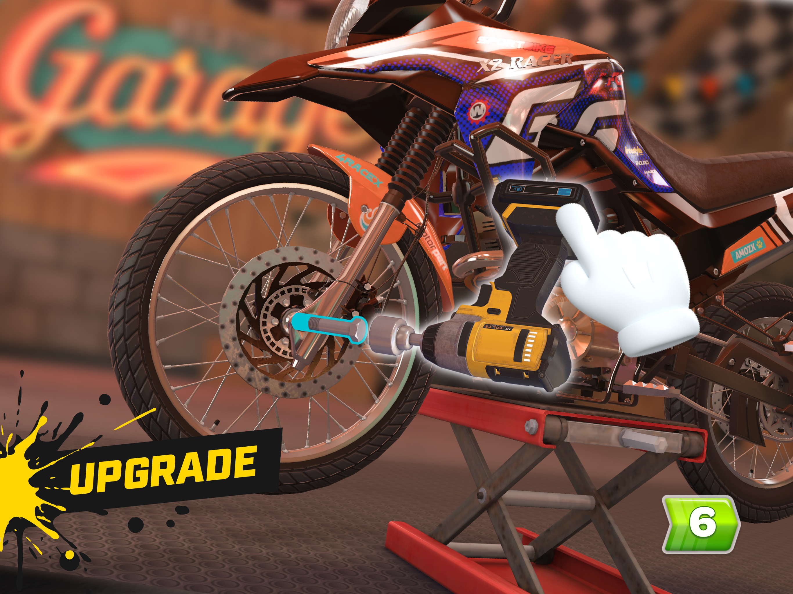 Bike Mechanic Game Screenshot
