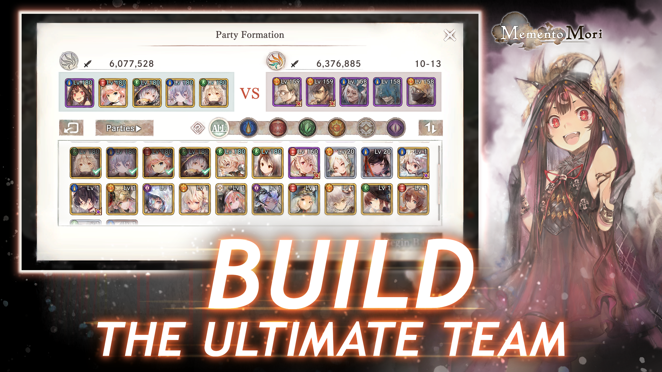 MementoMori: AFKRPG Game Screenshot