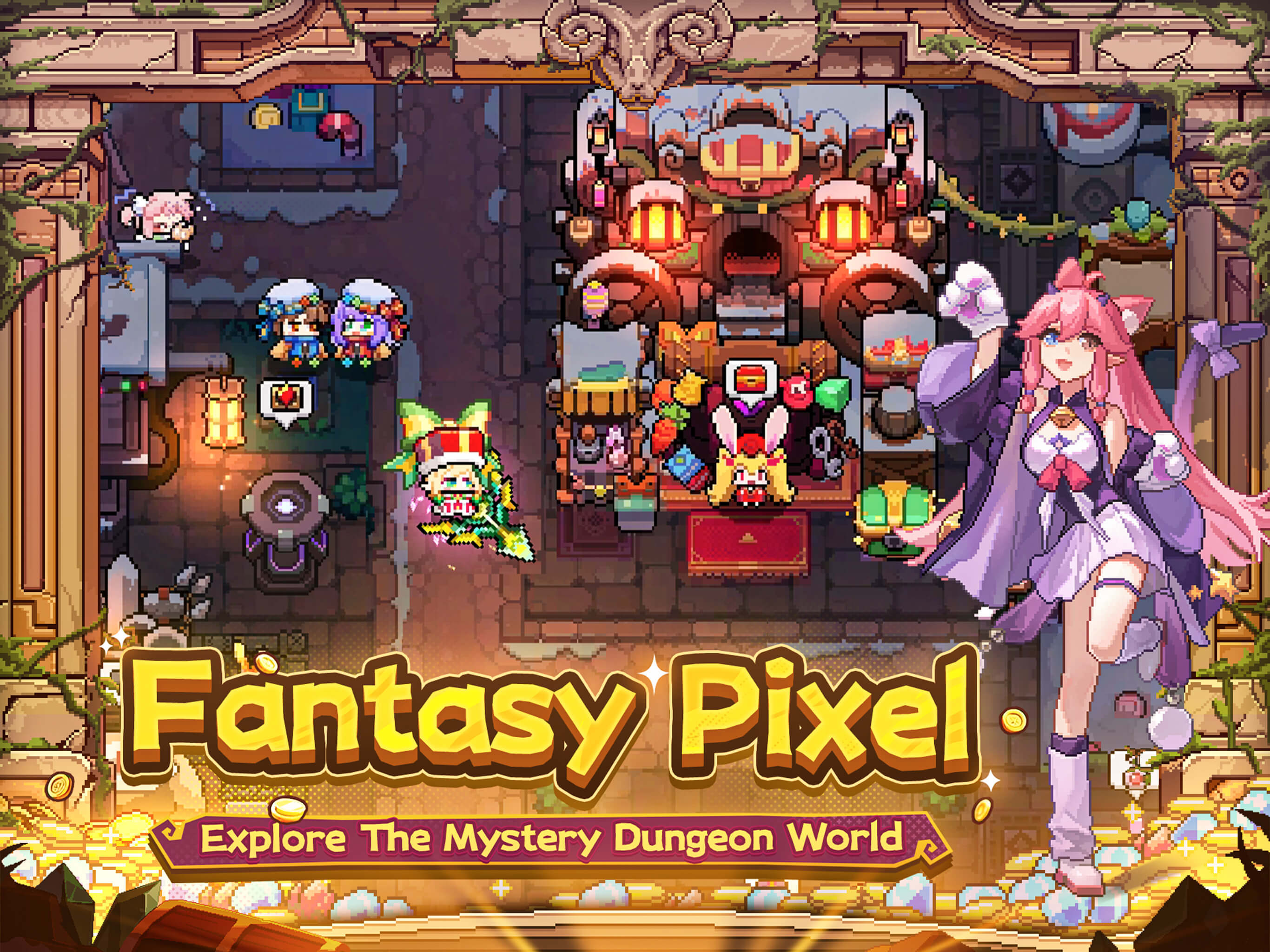 My Heroes: Dungeon Raid Game Screenshot