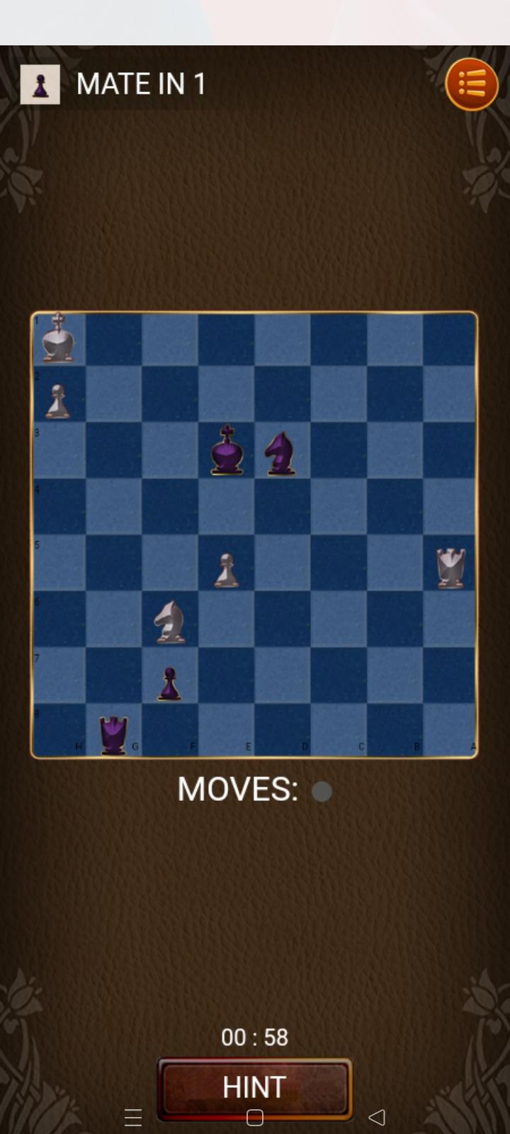 Скриншот игры Chess Puzzles - Chess Game