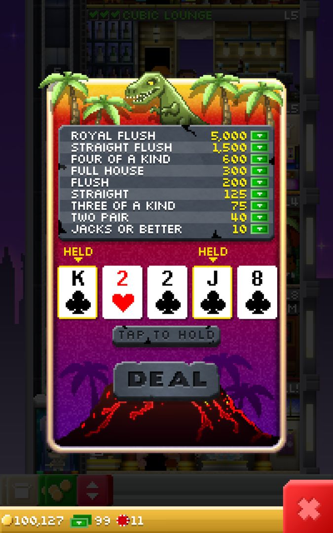 Tiny Tower Vegas 게임 스크린 샷