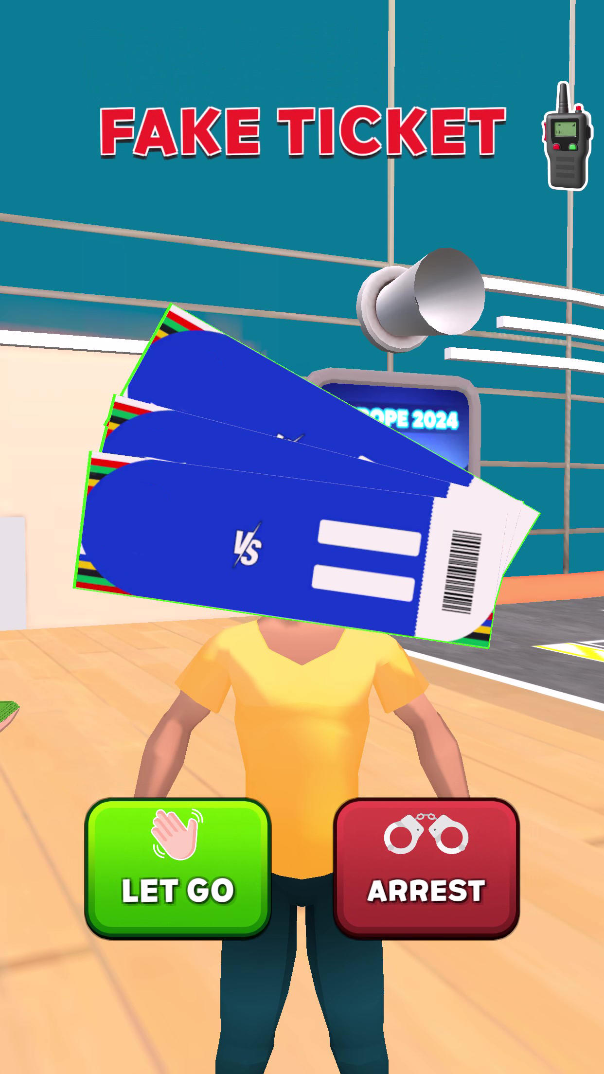 Soccer Security Game 2025 Game Screenshot