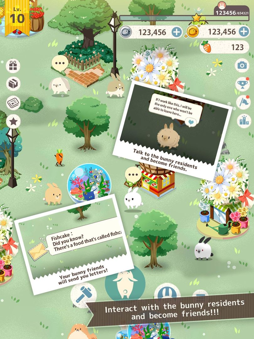 Screenshot of Bunny Cuteness Overload