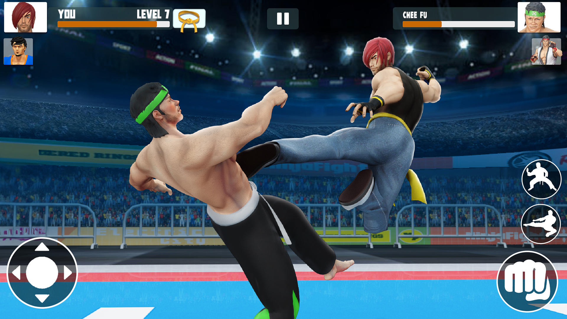Karate Fighter: Fighting Games Game Screenshot