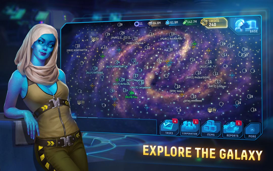 Stellar Age: MMO Strategy screenshot game
