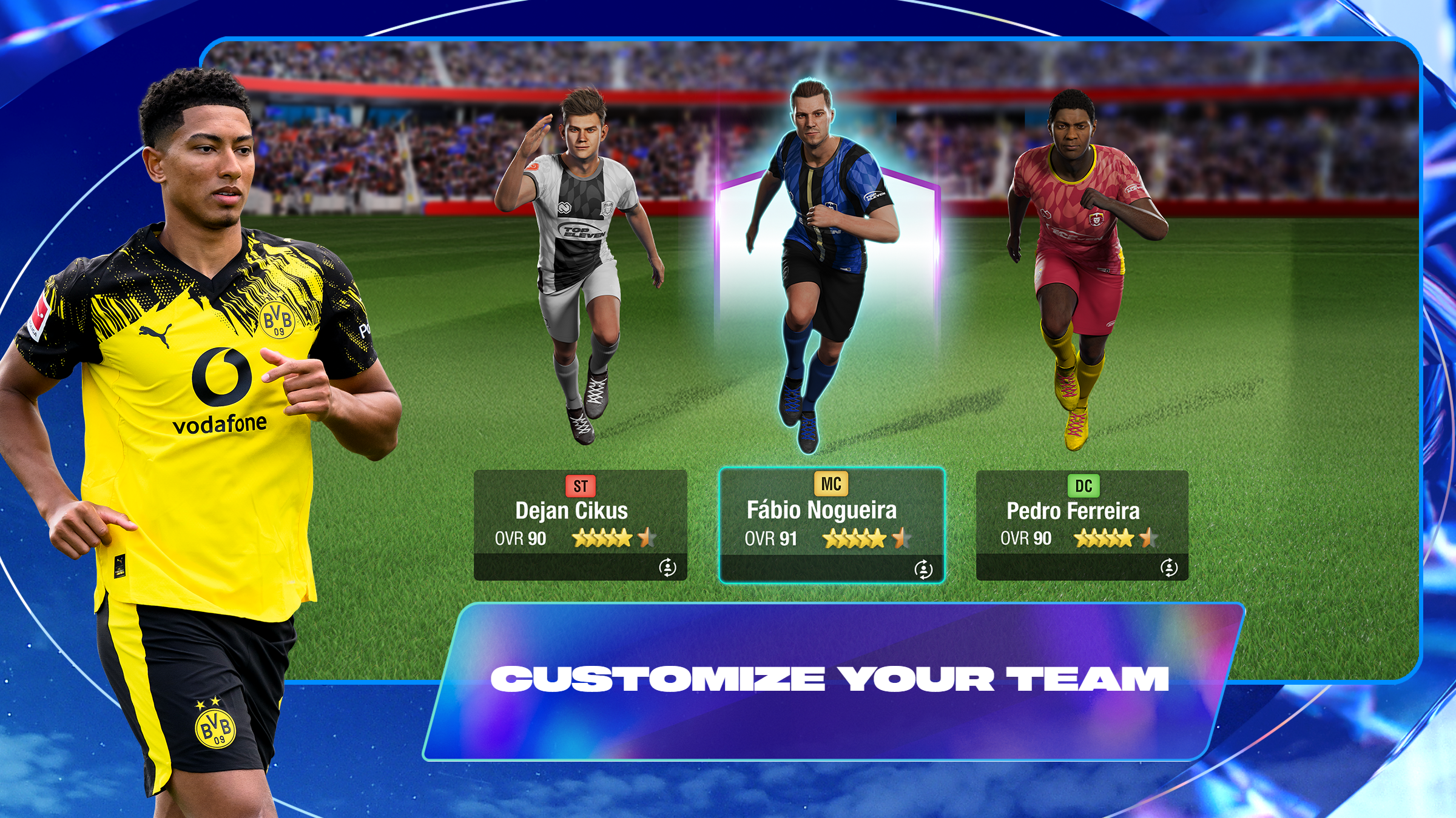 Top Eleven Be a Soccer Manager Game Screenshot