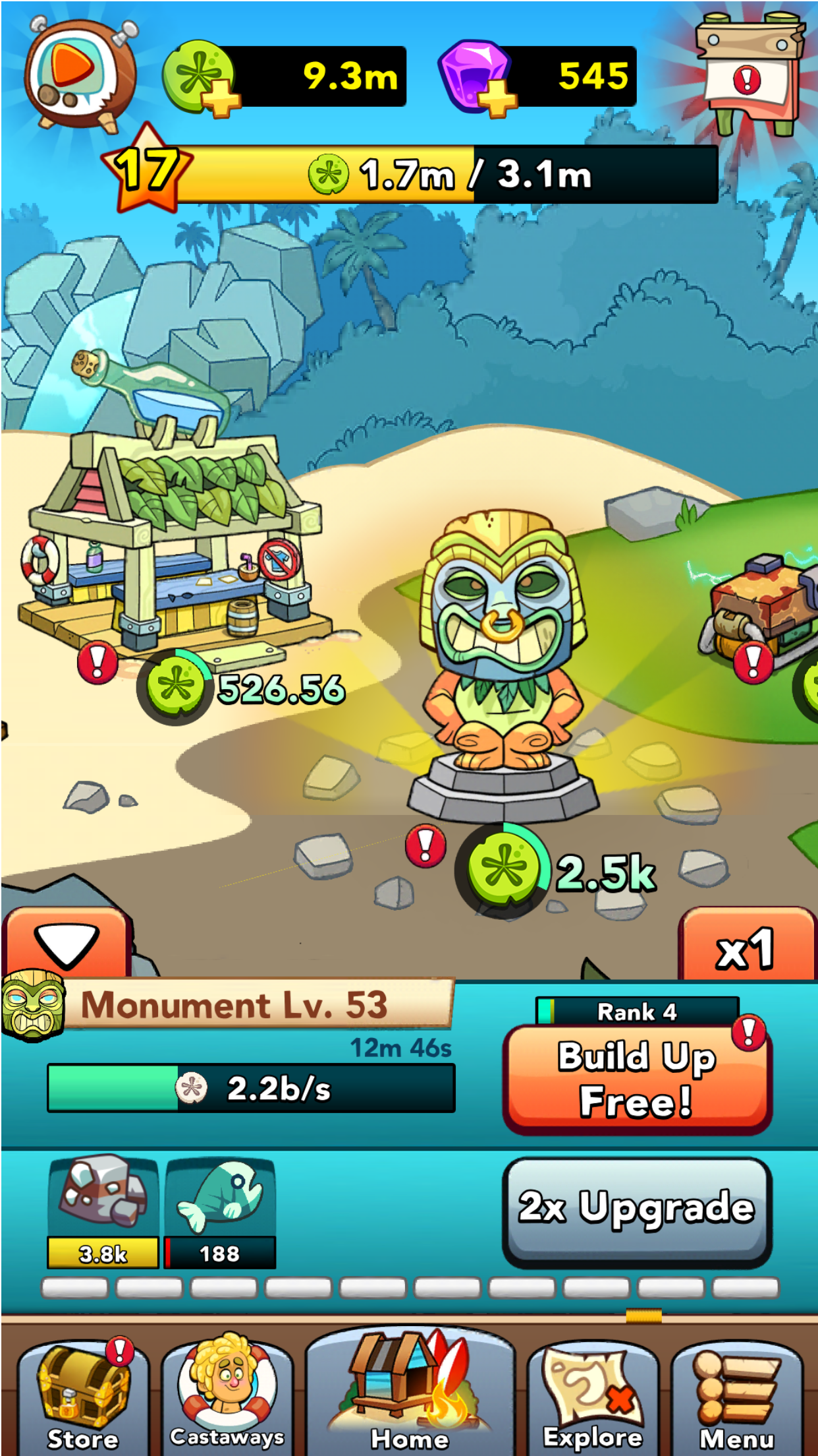 Castaway Cove Game Screenshot