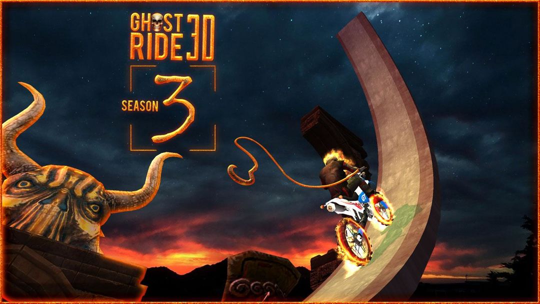 Ghost Ride 3D Season 3 ภาพหน้าจอเกม