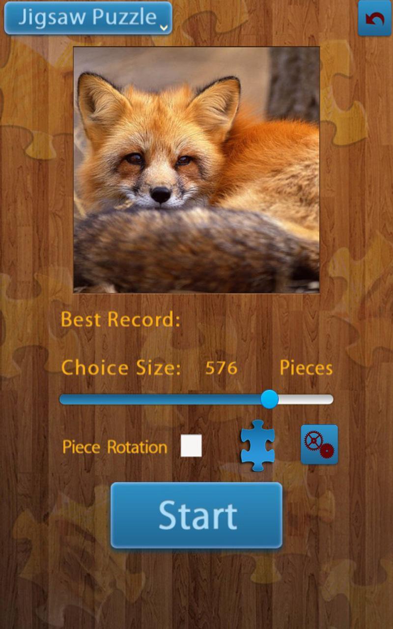 Fox Jigsaw Puzzles Game Screenshot