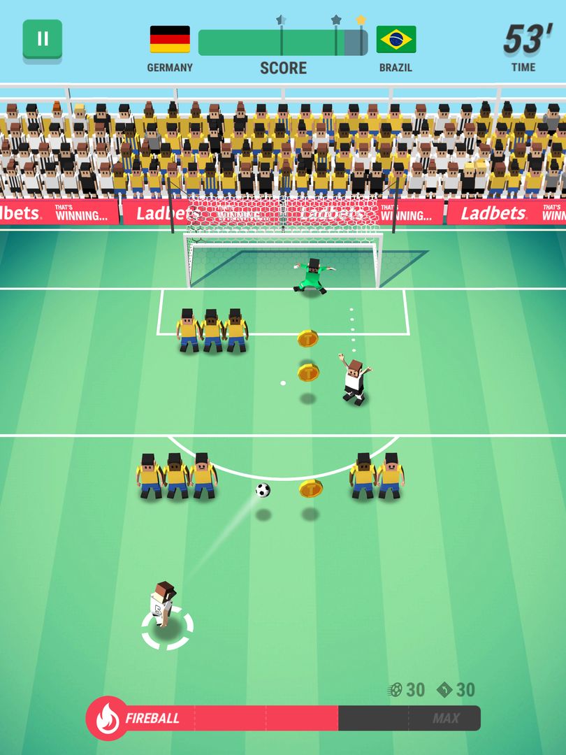 Tiny Striker: World Football 게임 스크린 샷