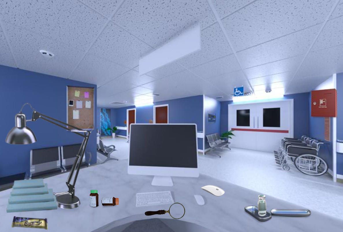 Screenshot of Escape Room Game: Inside Hospital