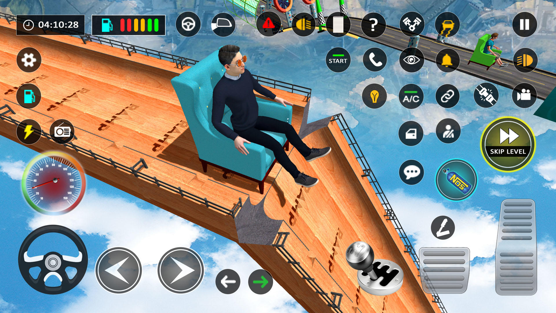 Скриншот игры Sofa Games Mega Ramp Stunt