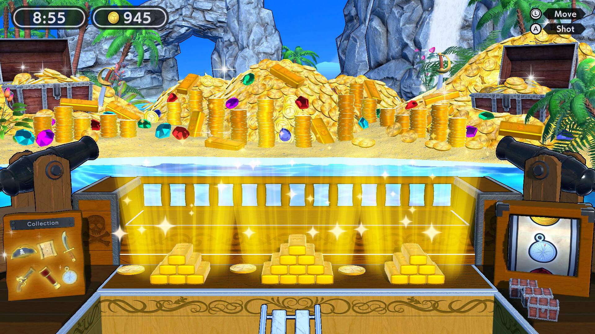 Blackbeard's Treasure Game Screenshot