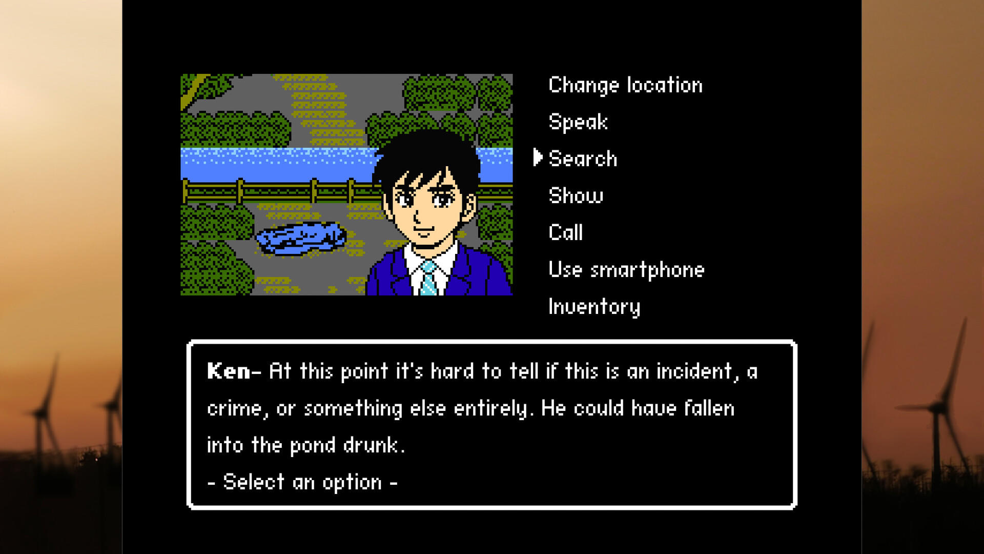 Retro Mystery Club Vol.1: The Ise-Shima Case Game Screenshot