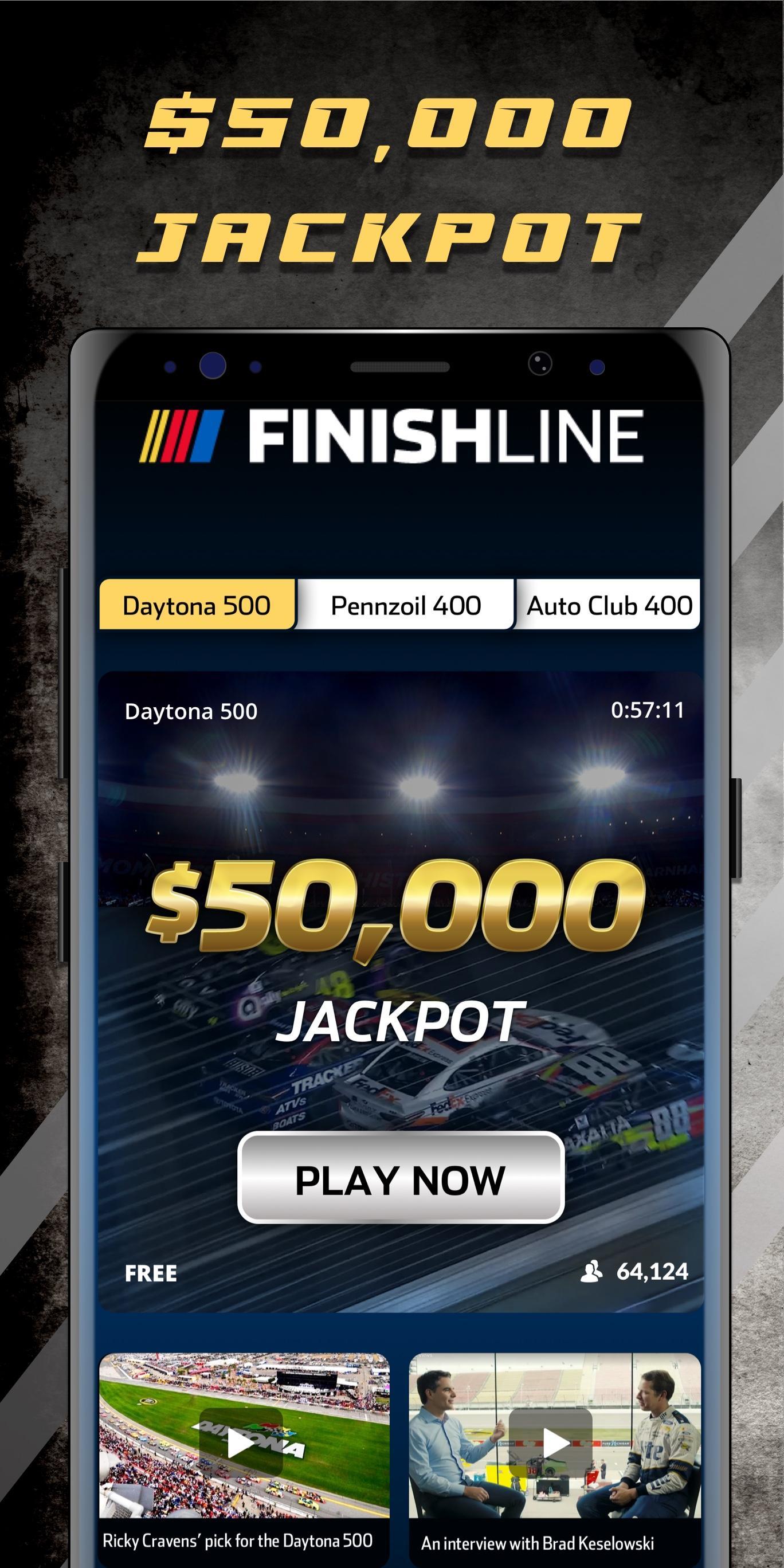 Screenshot 1 of Línea de meta de NASCAR 70.0
