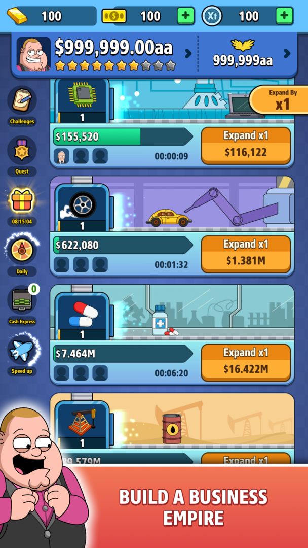 Screenshot of Idle Capital Tycoon - Money Game