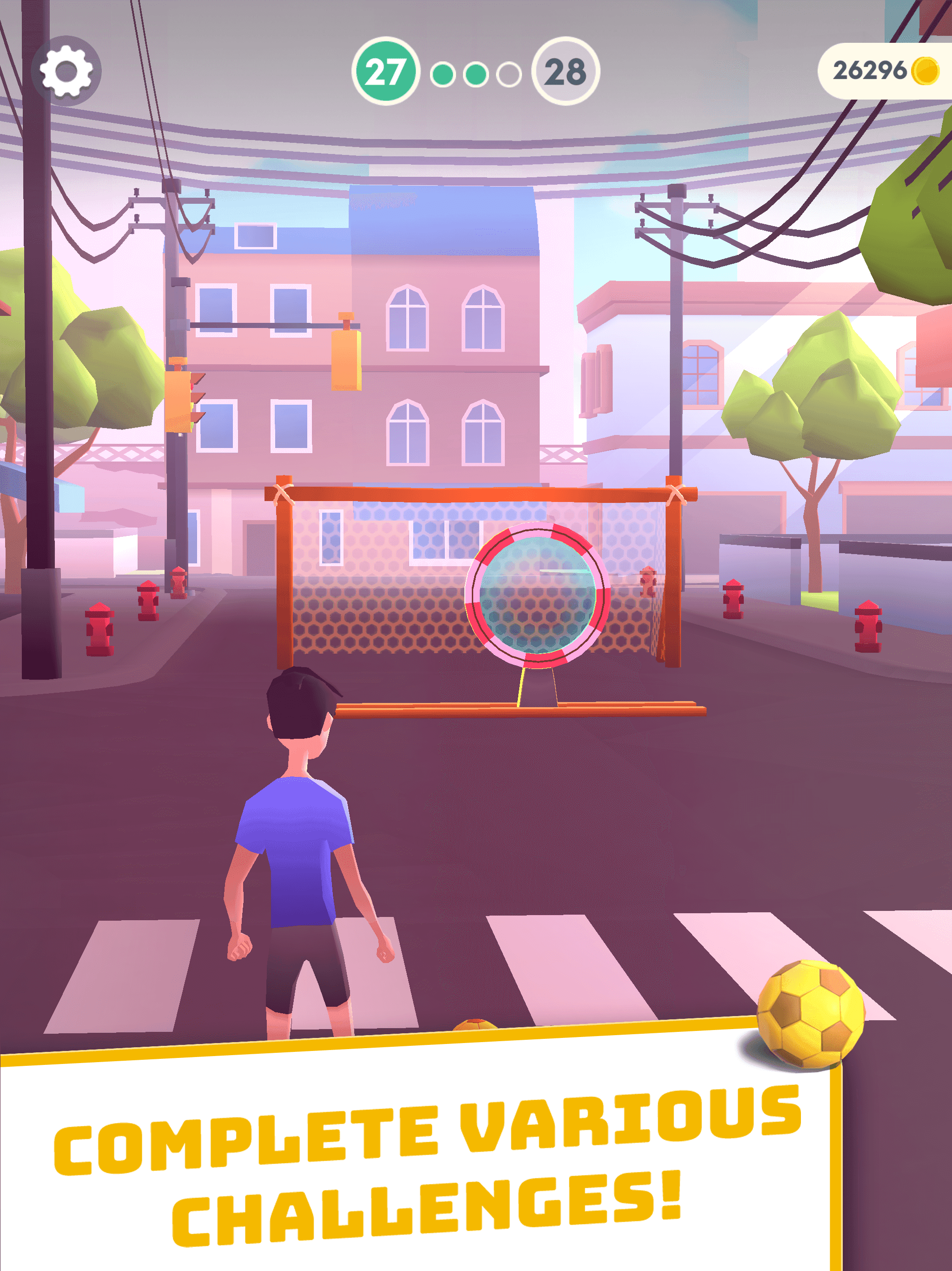 Flick Goal! Game Screenshot