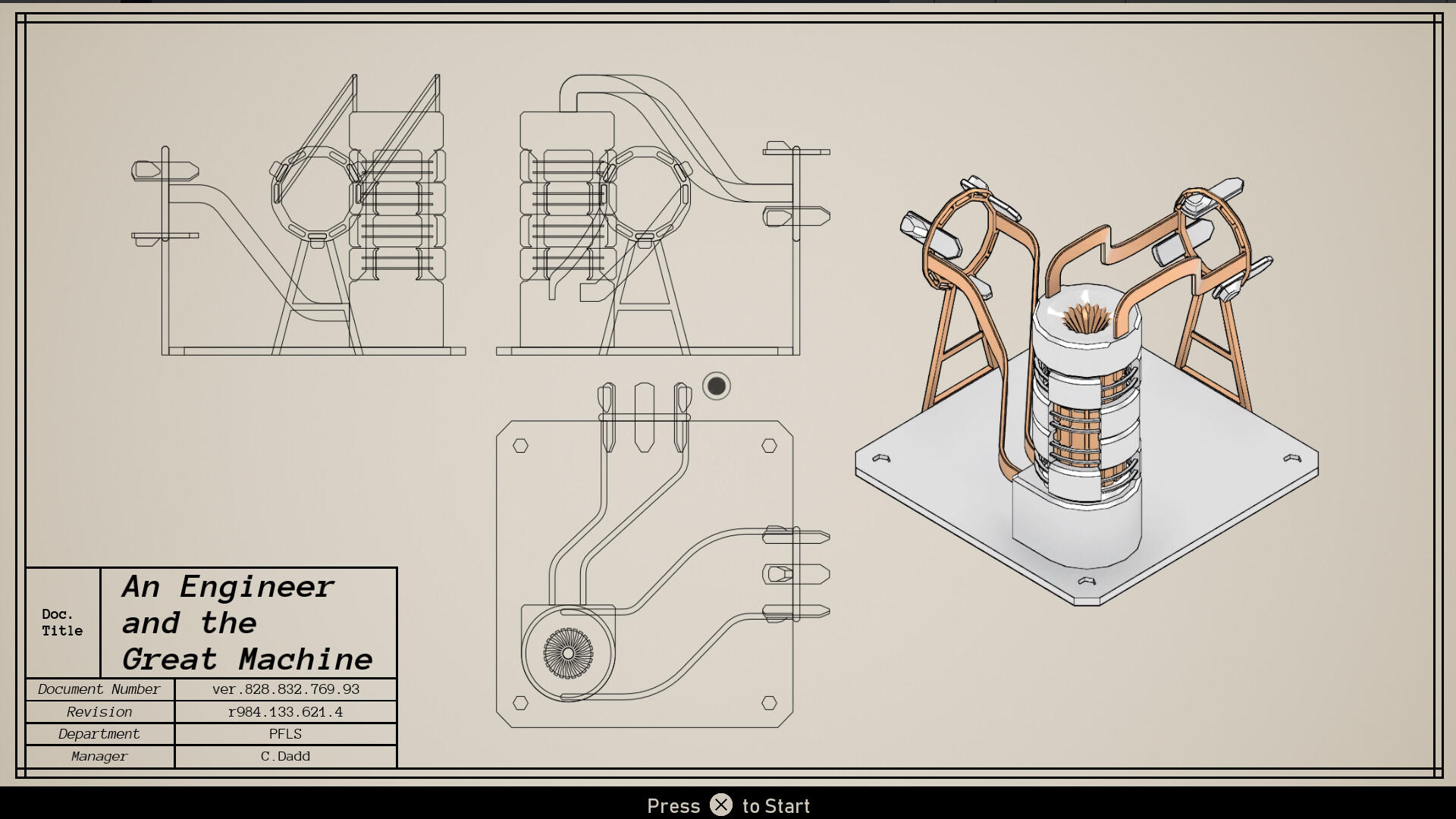 An Engineer and the Great Machine Game Screenshot