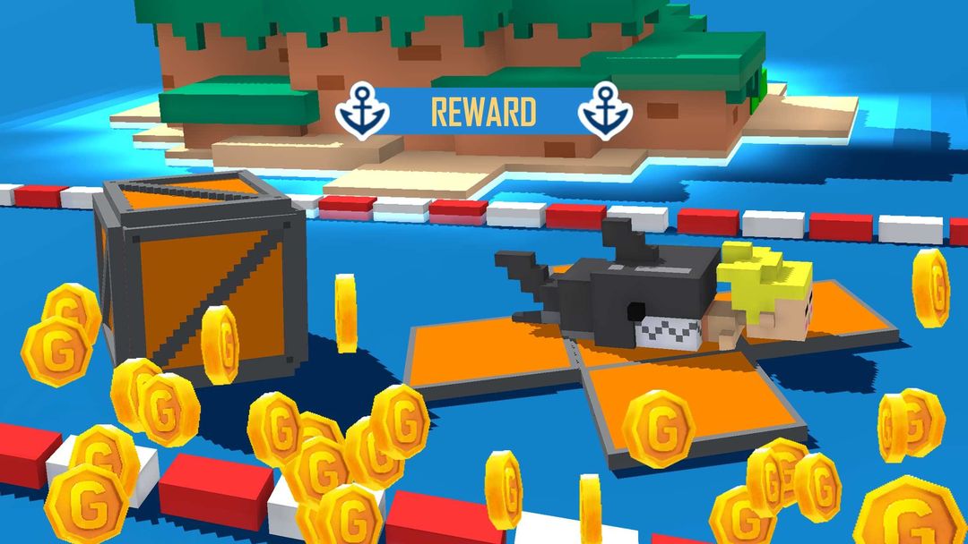 Screenshot of Jump Rider: Crazy Boat