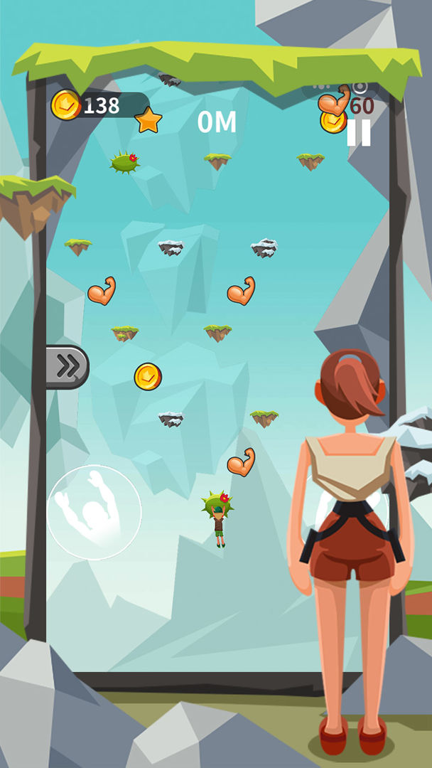 雪山攀登者 screenshot game