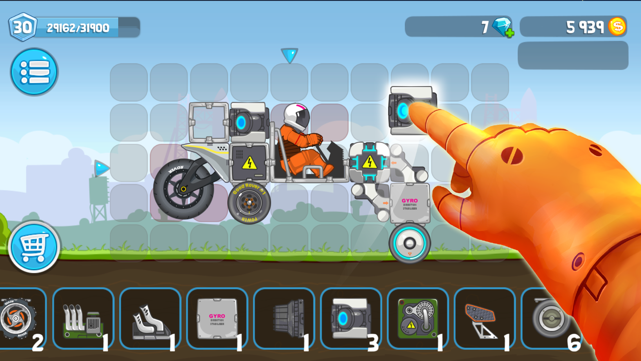 Rovercraft:Race Your Space Car Game Screenshot