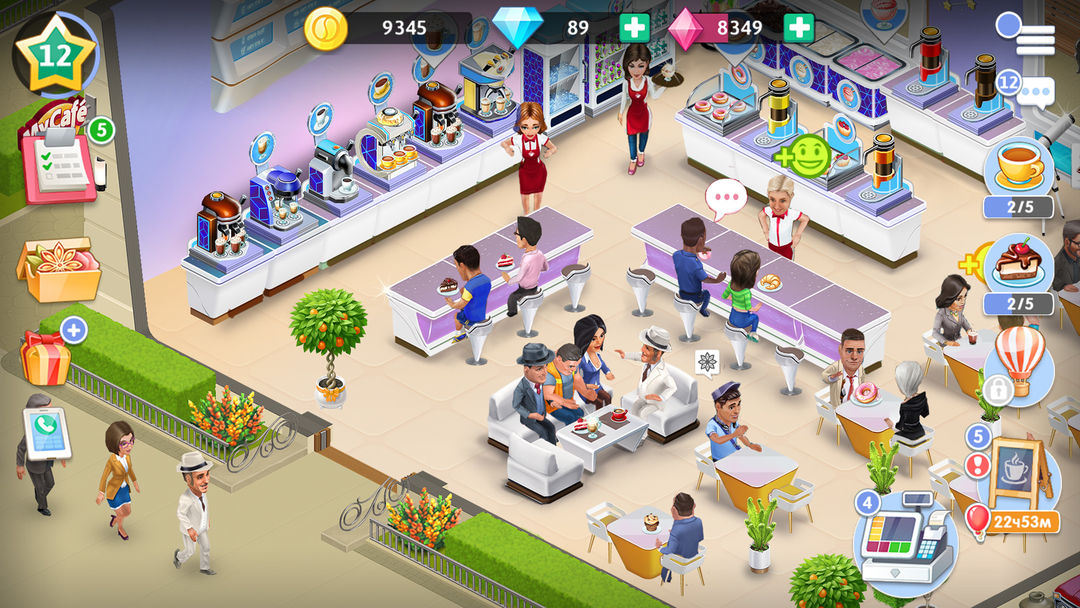 마이카페 — 식당게임 게임 스크린 샷