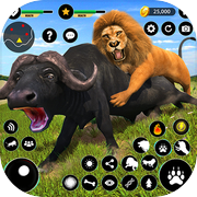 사자 시뮬레이터: 동물 시뮬레이터 오프라인 게임