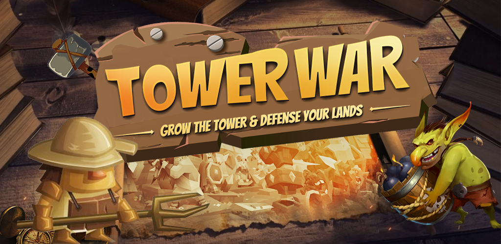 Banner of Tower War - Aumente a torre e defenda suas terras 1.0