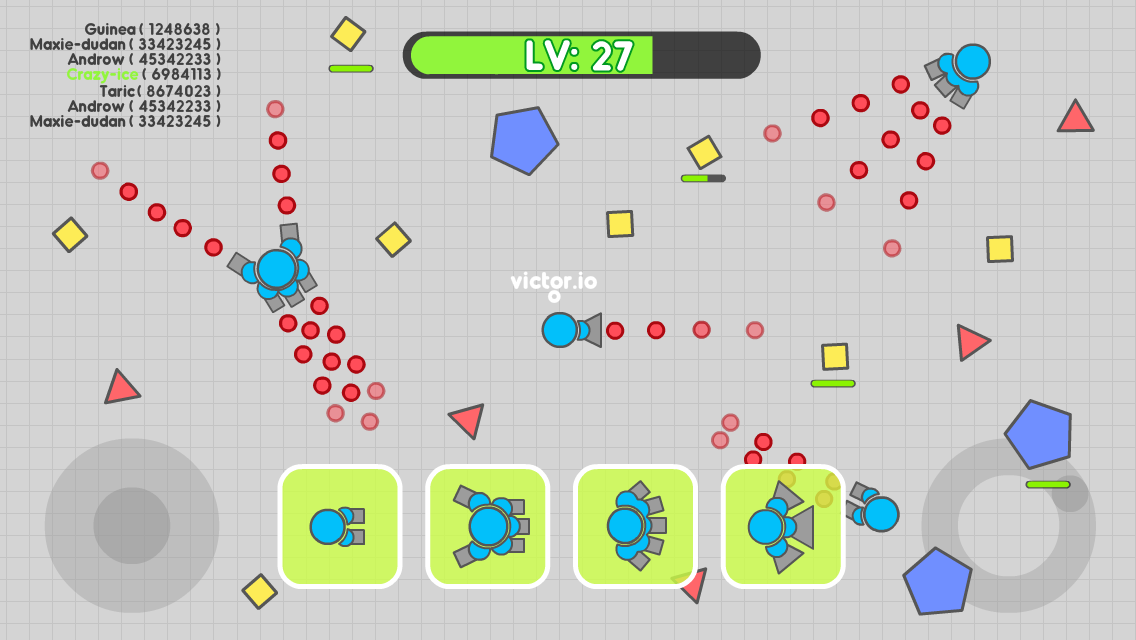 Deep.io Tank - Diep War Online Game Screenshot