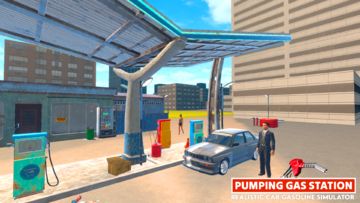 Pumping Gas Station Simulator Game Screenshot