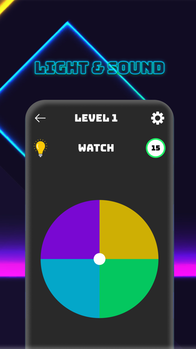Memory God Speed Game Screenshot